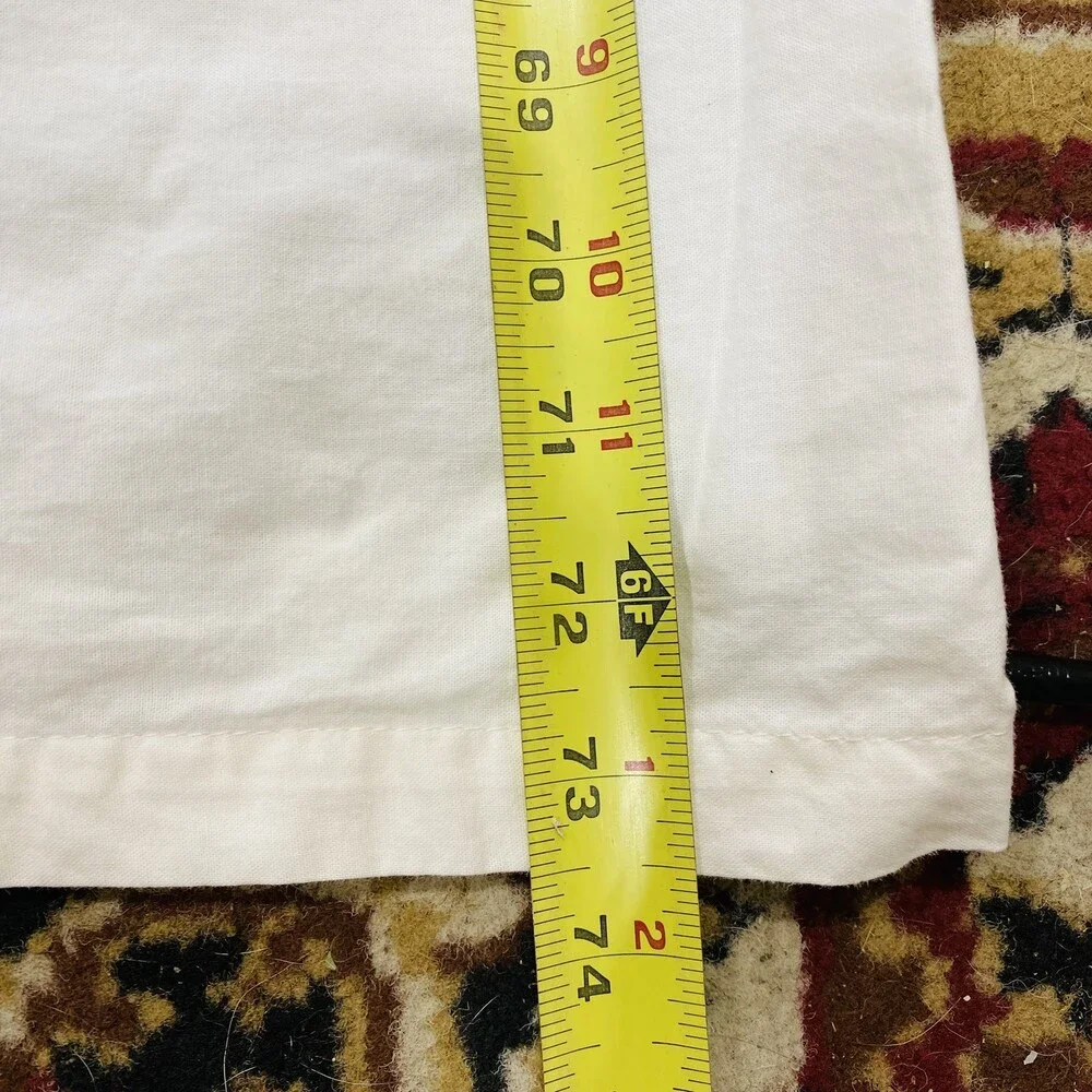 Pottery Barn Off White 100% Cotton Bed Skirt 73x54